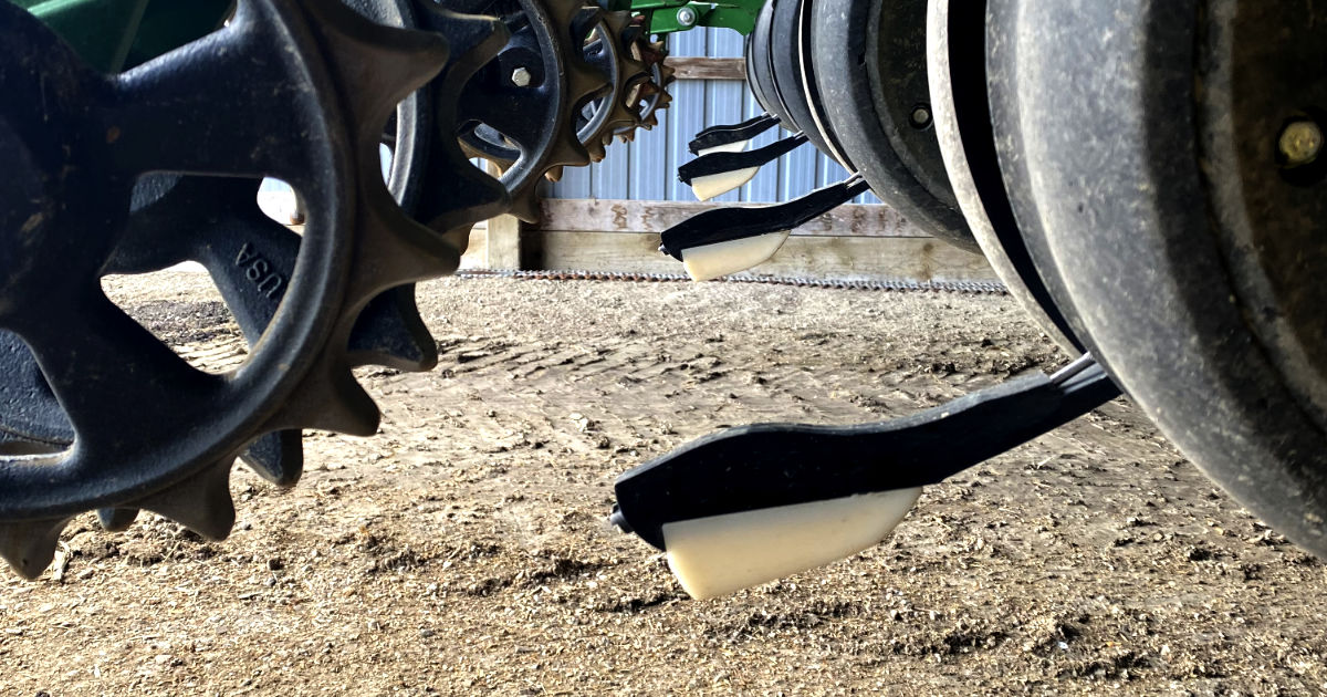 Flo-rite seed firmer on planter