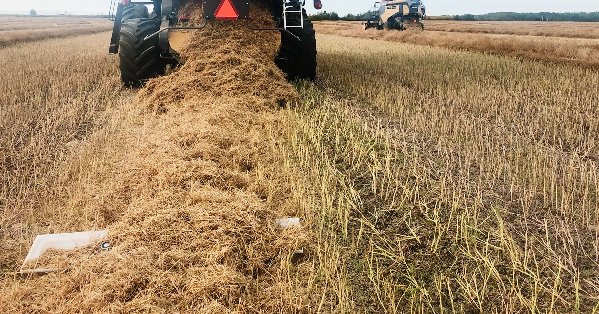 Schergain drop pan solution system in field